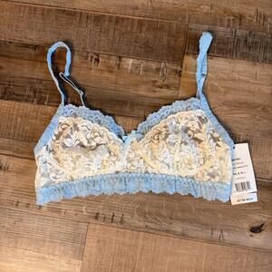 Hanky Panky Size M retro bralette Feminine Stretch Timeless lace wireless